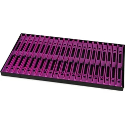 Matrix 26cm Purple Pole Winder Tray (21 Winders) - Dobber -