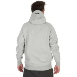 Matrix Full Zip Hoody Marl Grey/Lime (Black Edition) - Vesten & truien - Medium