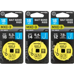 Matrix Mxc-3 Barbless 0.18mm 45cm Band - Hakenboekje - Size 14