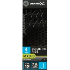 Matrix Mxc-3 Sz 12 Barbless 0.20 Mm Boilie Pin - Hakenboekje -