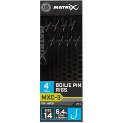 Matrix Mxc-3 Sz 14 Barbless 0.18mm Boilie Pin - Hakenboekje -