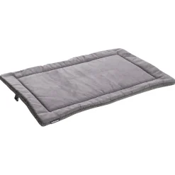 Maxxnobel Benchkussen Nubuck Lederlook/Teddy Antraciet - Hondenbenchkussen