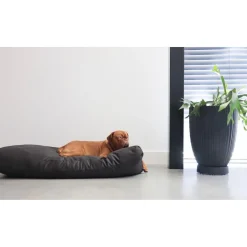 Maxxnobel Boxkussen Lederlook Zwart - Hondenkussen