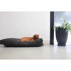 Maxxnobel Boxkussen Lederlook Olijfgroen - Hondenkussen