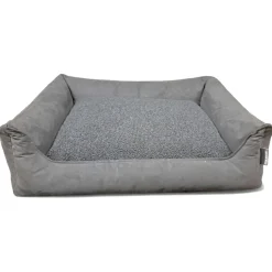 Maxxnobel Orthopedische Hondenmand Bootz Alcantara - Hondenmand - 100x80x15 cm Grijs L