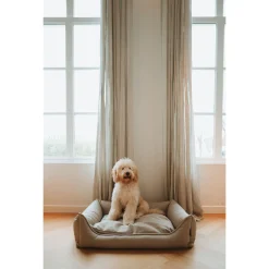 Maxxnobel Ultra Orthopedische Sofa Lederlook Beige - Hondenbank