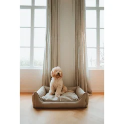 Maxxnobel Ultra Orthopedische Sofa Lederlook Beige - Hondenbank