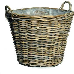 Mega Collections Aardappelmand Natural - Decoratie - Ø50x40 cm Naturel