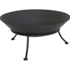 Mega Collections Vuurschaal - Terrasverwarming - Ø47x21 cm Zwart