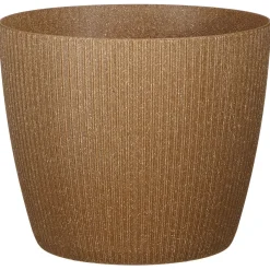 Mica Decorations Copa Pot Rond Lichtbruin - Bloempotten