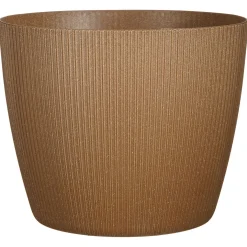 Mica Decorations Copa Pot Rond Lichtbruin - Bloempotten