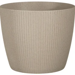 Mica Decorations Copa Pot Rond Taupe - Bloempotten