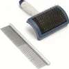 Mikki Doodle Grooming Kit - Hondenvachtborstel - Blauw Grijs