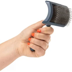 Mikki Doodle Grooming Kit - Hondenvachtborstel - Blauw Grijs