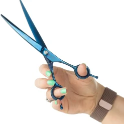 Mikki Schaar Gebogen - Hondenvachtschaar - 7.5 inch