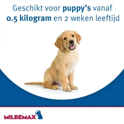 Milbemax Milbemax Hond - Anti wormenmiddel - 2 tab 10-75kg
