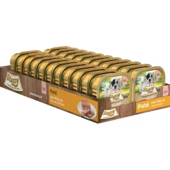 Mister Stuzzy Dog Paté Puppy - Hondenvoer - Kip 150 g