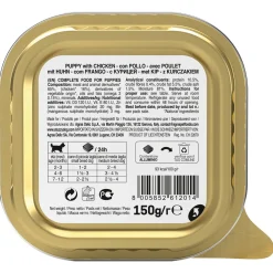 Mister Stuzzy Dog Paté Puppy - Hondenvoer - Kip 150 g