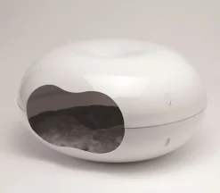 Moderna Mand Donut - Kattenmand - 49x46.5x26 cm Wit