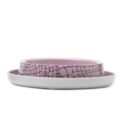 Moderna Voerbakje Wildlife - Kattenvoerbak - Ø15.5x3.2 cm 210 ml Roze