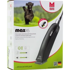 Moser Tondeuse Max45 Incl 1mm Kop - Hondenvachtverzorging - Zwart 45 Watt