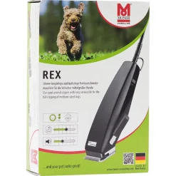 Moser Tondeuse Rex 1230 Set - Hondenvachtverzorging - Zwart 15 Watt