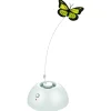 Mpets Dancing Butterfly - Kattenspeelgoed - 13x13x5.8 cm Wit