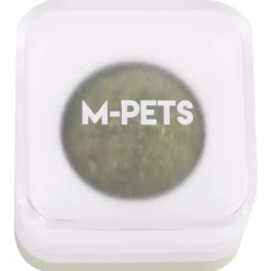 Mpets Houder Met Catnip Bal - Kattenspeelgoed - 4.5x4.5x4.7 cm