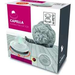 Mpets Speeltje Capella - Kattenspeelgoed - Ø12x8 cm Wit Interactief