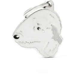 My Family Bedlington Terrier - ID Tag -