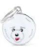 My Family Bichon Frise - ID Tag -