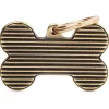 My Family Big Bone Bronx Shutter English Brass - ID Tag -