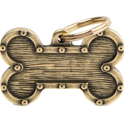My Family Big Bone Bronx Futuristic English Brass - ID Tag -