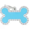 My Family Big Glam Bone - ID Tag - Lichtblauw