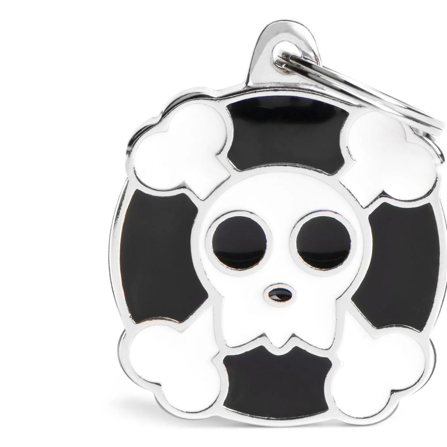 My Family Big Skull - ID Tag -