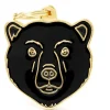 My Family Black Bear - ID Tag - Zwart