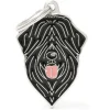 My Family Black Russian Terrier - ID Tag -