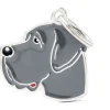 My Family Blue Great Dane - ID Tag -