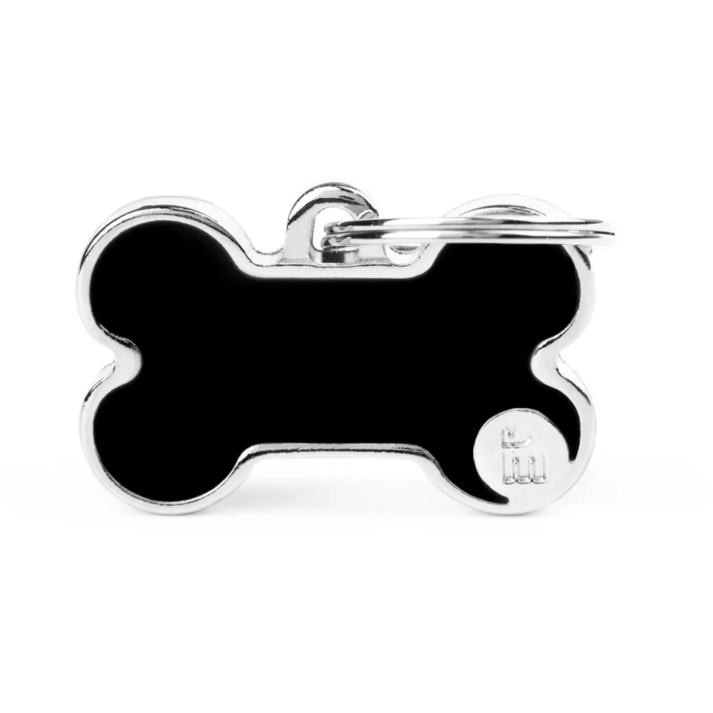 My Family Bone - ID Tag - Zwart S