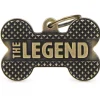 My Family Bone Bronx Legend English Brass - ID Tag - Xl