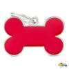 My Family Bone Logo - ID Tag - Rood L
