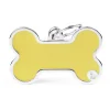 My Family Bone Logo - ID Tag - Geel Xl