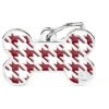 My Family Bone Pied A Poule - ID Tag - Rood L