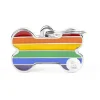 My Family Bone Rainbow - ID Tag - S