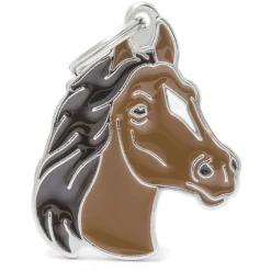 My Family Brown Horse - ID Tag -