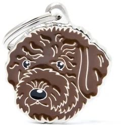 My Family Brown Romagna Water Dog - ID Tag -