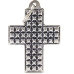 My Family Cross Bone Bronx Studs - ID Tag - Xl