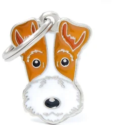 My Family Fox Terrier - ID Tag -