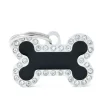 My Family Glam Bone - ID Tag - Zwart S