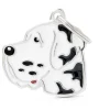 My Family Great Dane Arlequin - ID Tag -